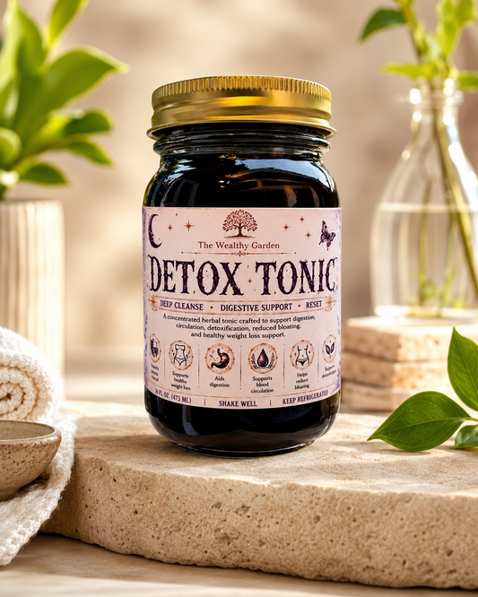 4-Day Detox Tonic | 16-Herb Parasite Cleanse + Weight Loss Support
