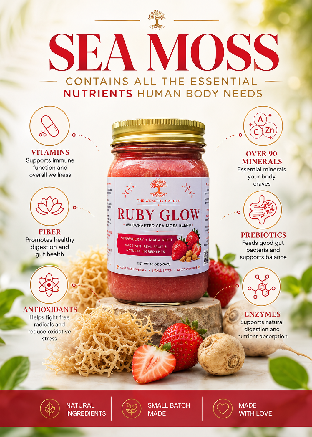 Strawberry Paradise Mix Plus